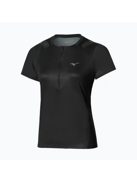 Футболка для бігу Mizuno Trail Graphic Tee black чорна