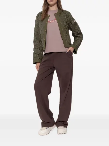 Matlasat geacă Moncler verde