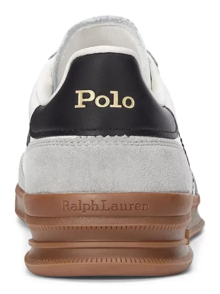 Кожаные кроссовки Polo Ralph Lauren белые