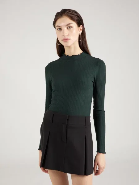 JDY Tricou Fransiska închis verde