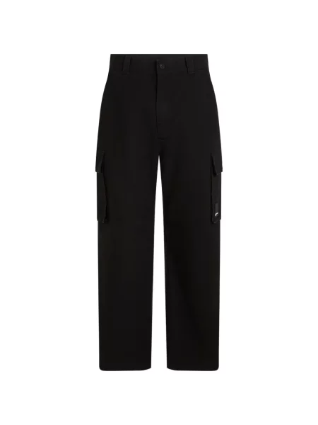 Pantaloni cargo Karl Lagerfeld Jeans negru