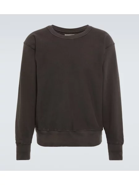 Hanorac Les Tien din jerseu gri