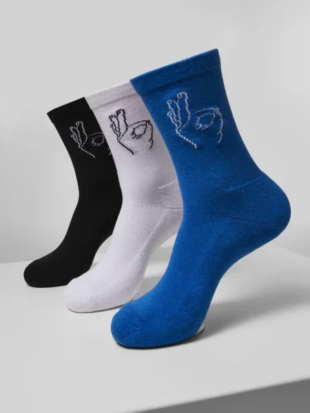 Șosete Mister Tee alb