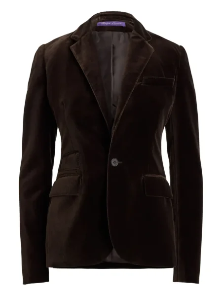 Sacou Ralph Lauren Collection de catifea maro