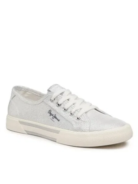 Félcipő Pepe Jeans fehér