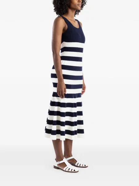 Rochie midi Junya Watanabe fără mâneci albastru