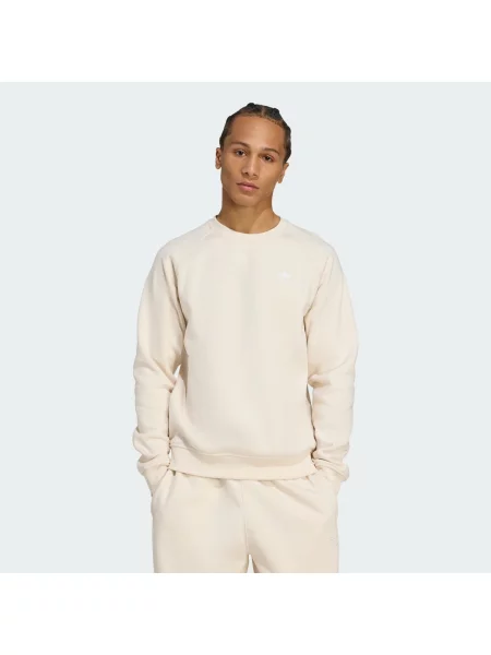 Bluza Trefoil Essentials Crew biała