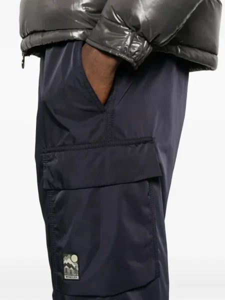 Pantaloni cargo Moncler Grenoble albastru
