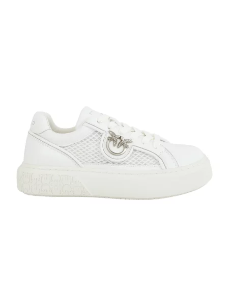 Sneakersy Pinko skórzane białe