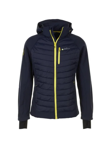 Geacă Peak Mountain softshell albastru