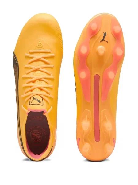 Sneakerși Puma portocaliu