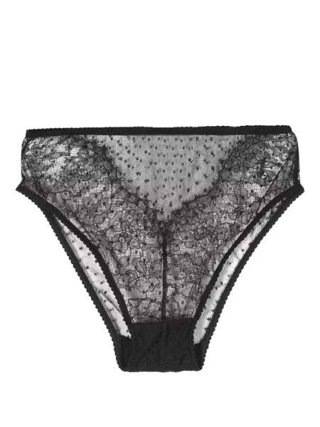Chiloți Dolce & Gabbana transparente negru