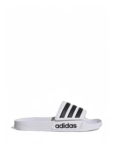 Papuci Adidas alb
