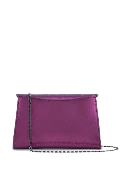 Geantă plic Tyler Ellis din piele violet
