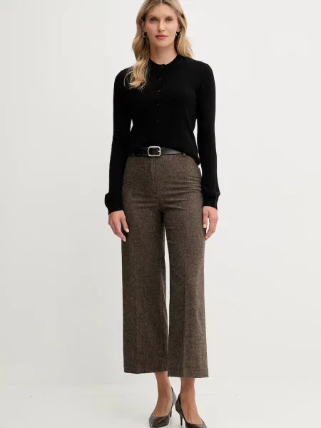 Кардиган з додаванням вовни United Colors of Benetton легкий чорний