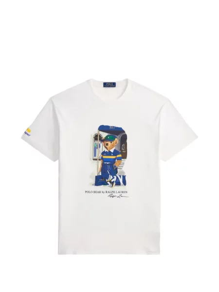 Tricou polo Polo Ralph Lauren cu broderie negru