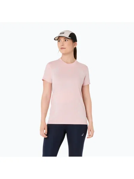Koszulka do biegania ASICS Seamless morganite/crystal pink różowa