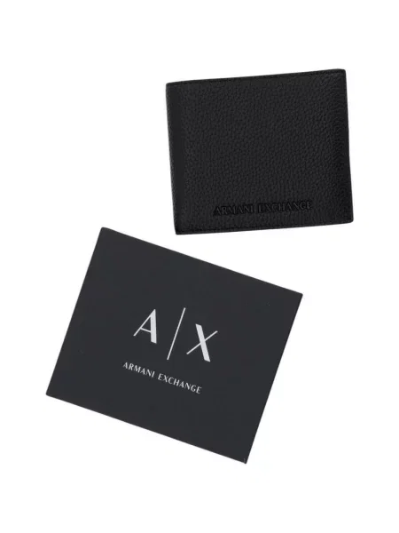 Peněženka Armani Exchange černá