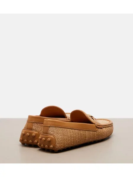 Pantofi loafer Tod's din piele maro