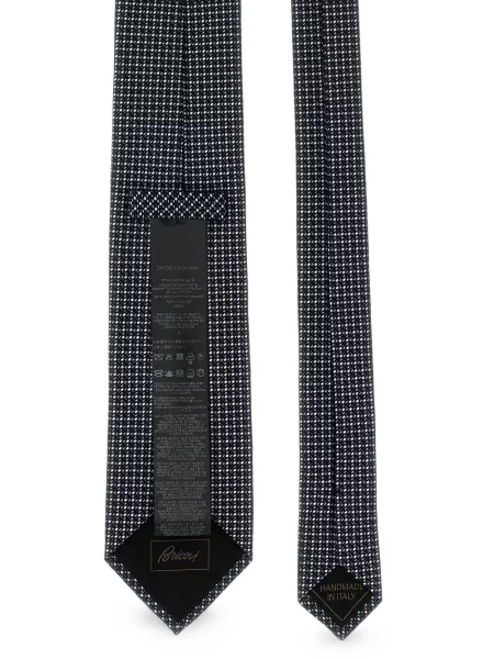 Jacquard kravata Brioni plava