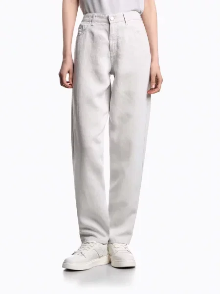 Бойфренди Emporio Armani ліоцелл білий