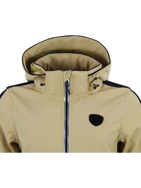 Geacă Peak Mountain softshell auriu