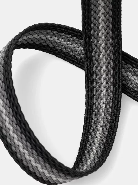 Ремінь Karl Lagerfeld з ремінцями чорний