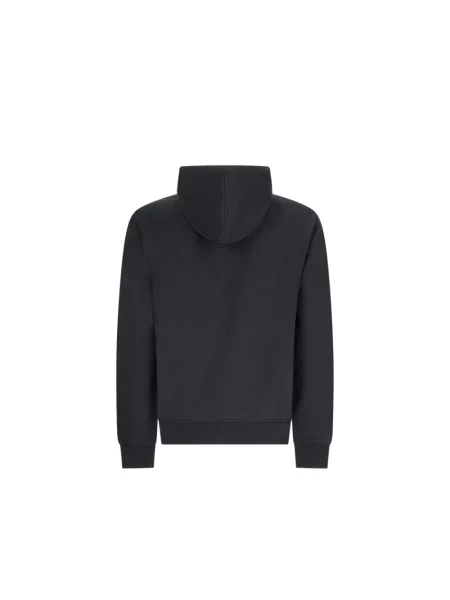 Bluza z kapturem Ami Paris z kapturem casual niebieska