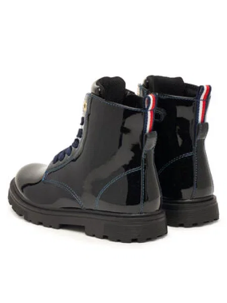 Gležnjarji Tommy Hilfiger S Mornarsko modra