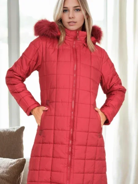 Palton Dewberry bordo