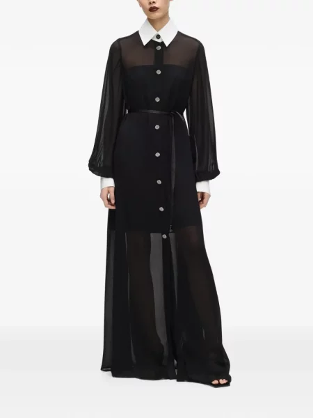 Lung rochie Karl Lagerfeld negru