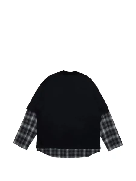 Καρό πουλόβερ Comme Des Garçons Homme με σχέδιο μαύρο