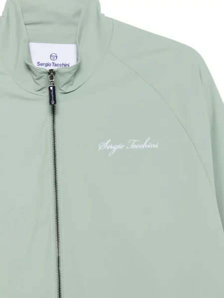 Geacă Sergio Tacchini cu broderie alergare verde