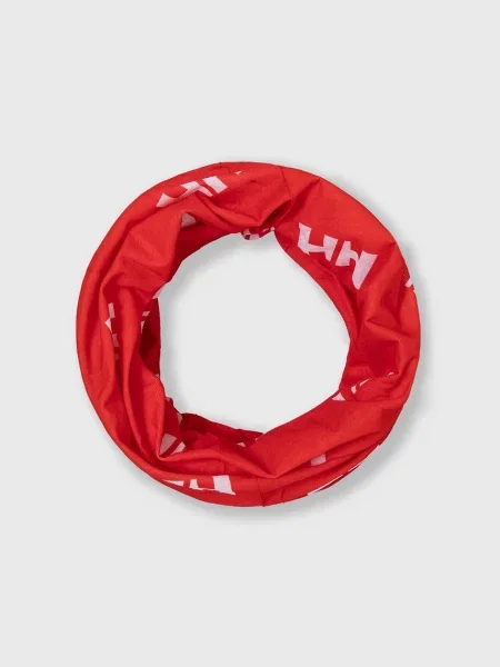 Кръгъл шал Helly Hansen с десен червено