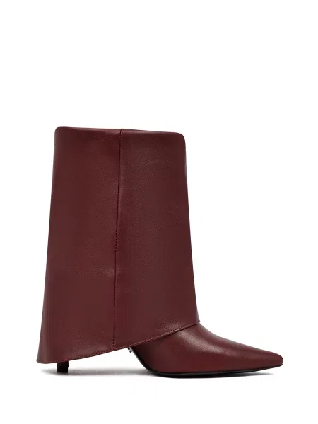Derimod Botine merlot roșu