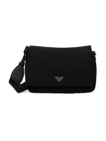 Torba crossbody Emporio Armani czarna