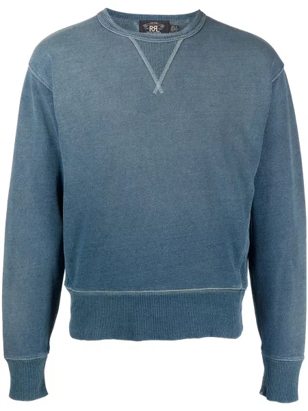 Hanorac Ralph Lauren Rrl din material terry albastru