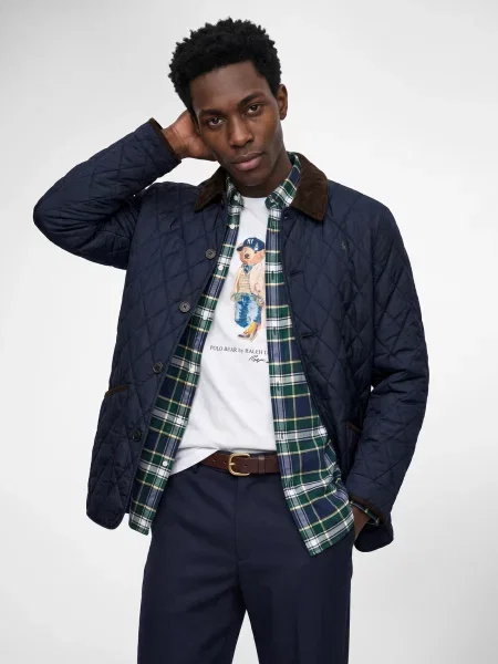 Parka Polo Ralph Lauren modrá