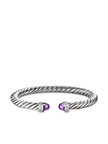 Brăţară David Yurman argintiu