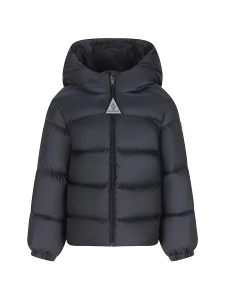Płaszcz dziecięcy Moncler Enfant niebieski