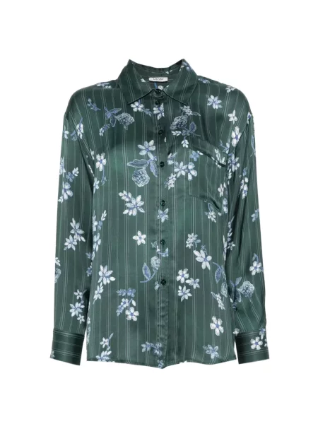 Cămașă Liu Jo cu model floral cu imagine verde