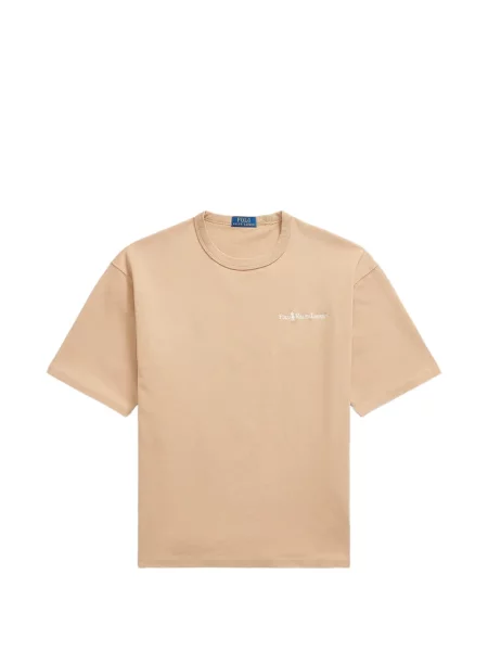 Pledas flanelinis kepurė su snapeliu Polo Ralph Lauren su petnešėlėmis aplink kaklą violetinė