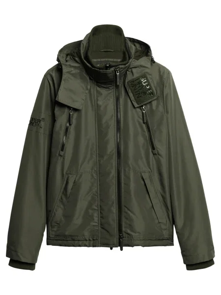 Superdry Geacă de primăvară-toamnă Mountain pin verde