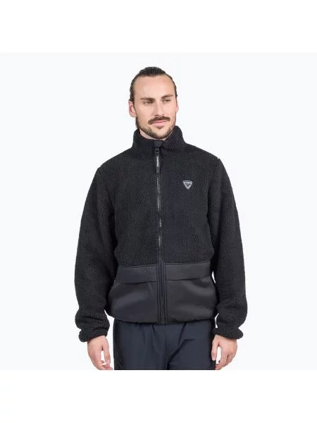 Bluza Rossignol Fleece Sweat black czarny