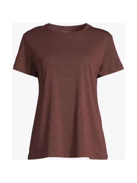 Koszulka z krótkim rękawem Casall Soft Texture 34 brązowy