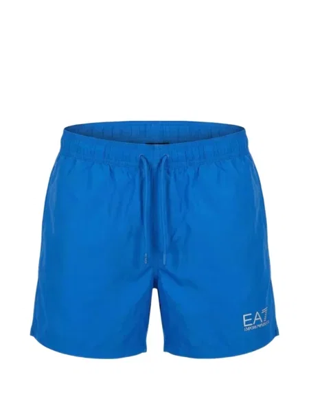 Slip de baie Ea7 Emporio Armani cu imagine albastru