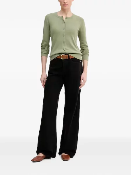 Cardigan Benetton tricotate verde