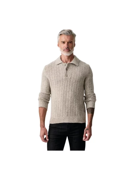 Sweter Lindbergh brązowy