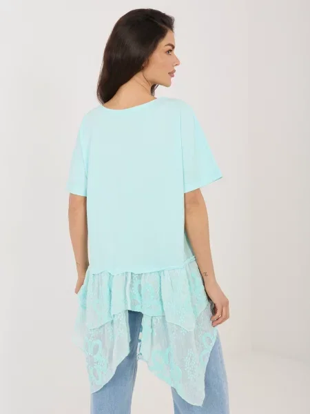 Bluză Italy Moda asimetrică