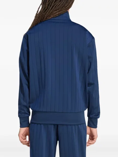 Hanorac sport Adidas cu broderie maro